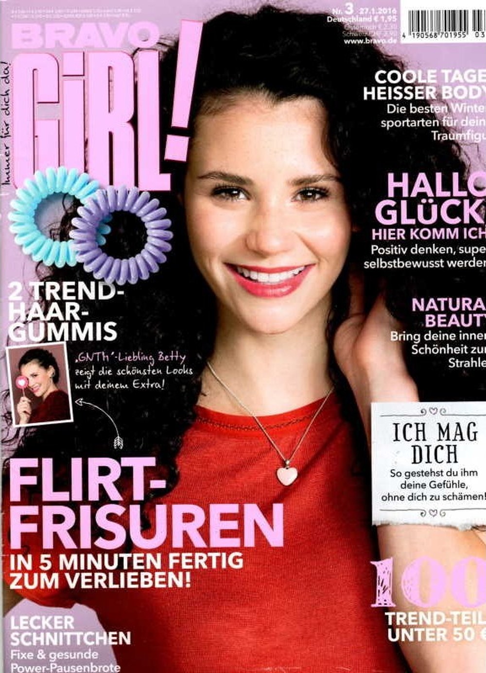 Bravo Girl Magazin Deutschland 2016-03 Betty Taube