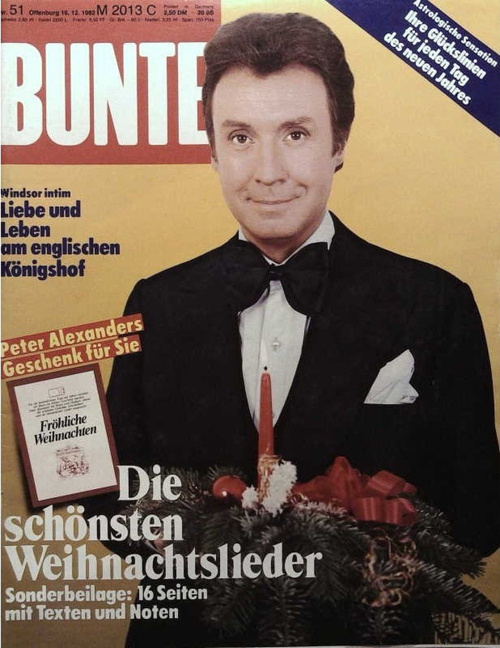 Bunte Magazin Deutschland 1982-51 Peter Alexander