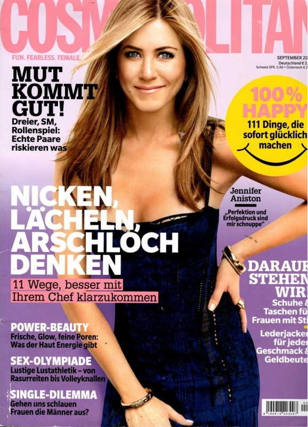 Cosmopolitan Magazin Deutschland 2016-09 Jennifer Aniston