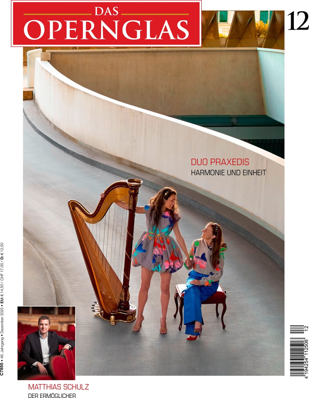 Das Opernglas Magazin Deutschland 2025-12 Duo Praxedis Matthias Schulz