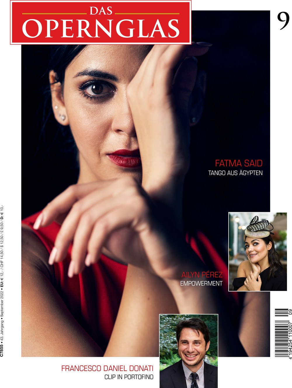 Das Opernglas Magazin Deutschland 2022-09 Fatma Said Ailyn Pérez Francesco Daniel Donati