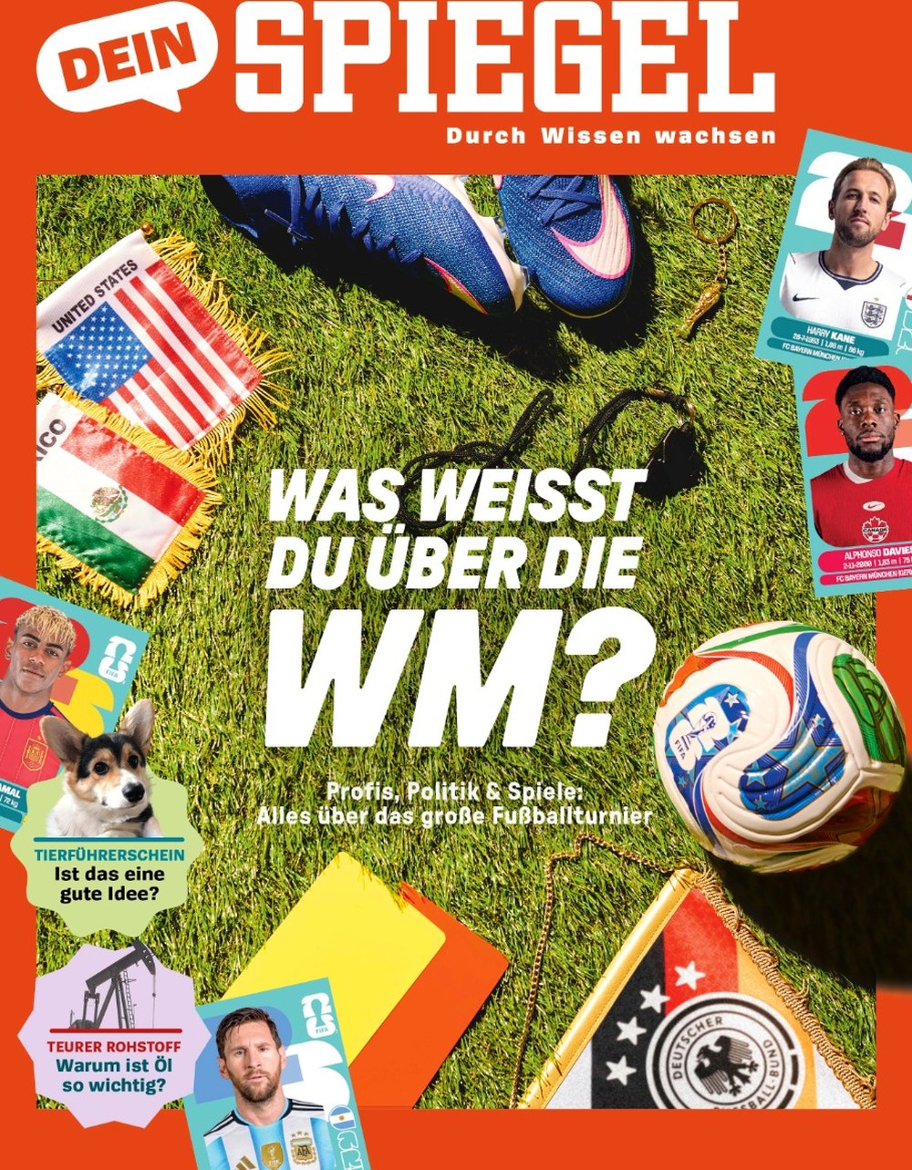 Dein Spiegel Magazin Deutschland 2026-06 Harry Kane Alphonso Davies Lionel Messi