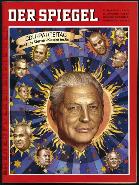 Der Spiegel Magazin Deutschland 1967-22 Kurt Georg Kiesinger CDU