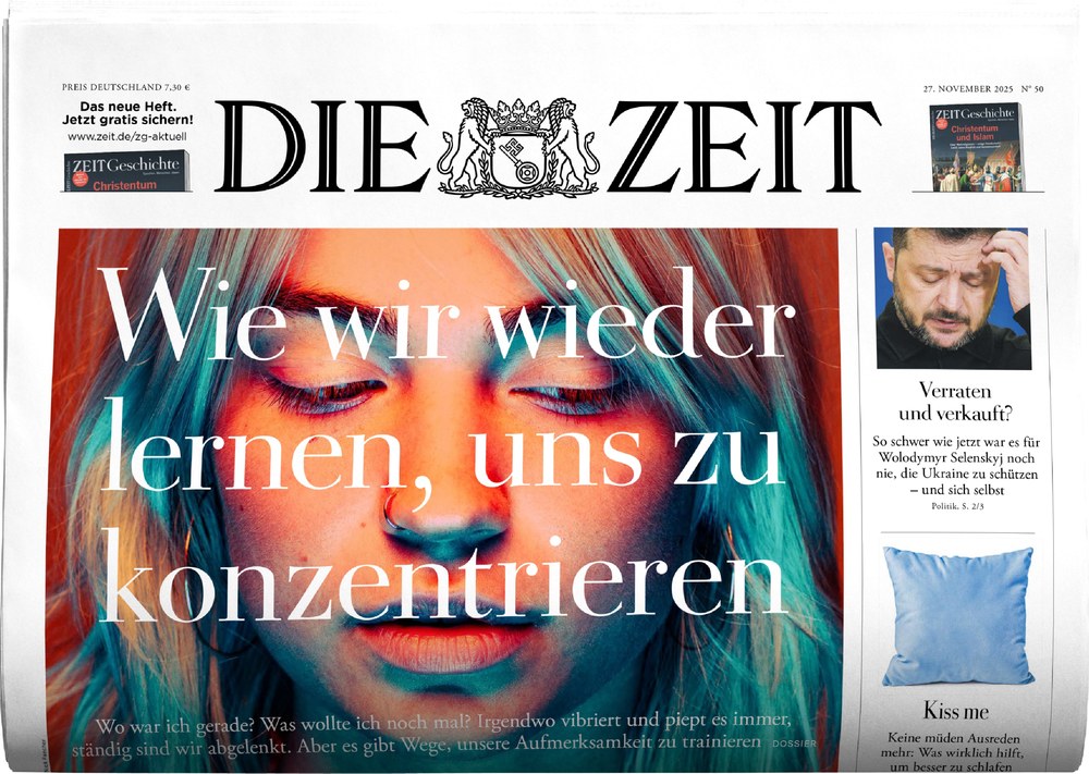 Die Zeit Magazin Deutschland 2025-50 Volodymyr Zelenskyy