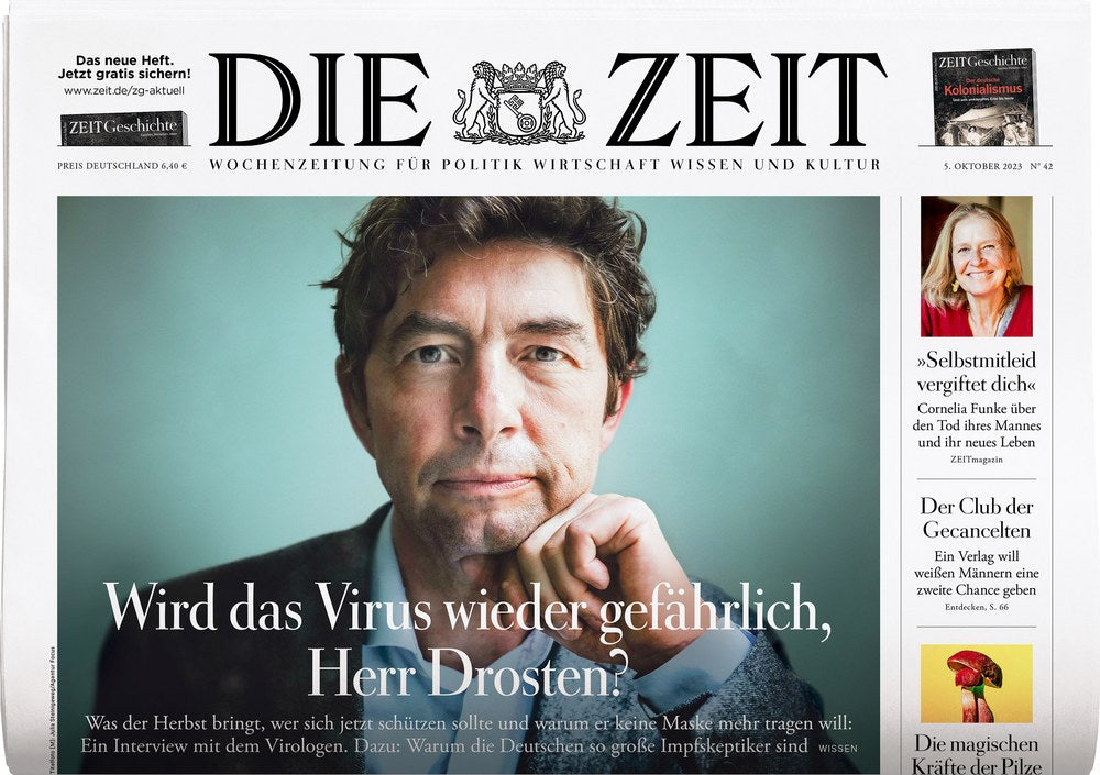 Die Zeit Magazin Deutschland 2023-42 Christian Drosten Cornelia Funke