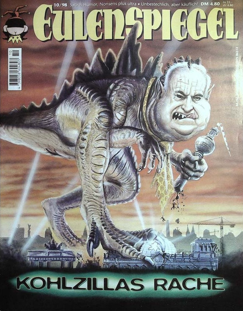 Eulenspiegel Magazin Deutschland 1998-10 Helmut Kohl