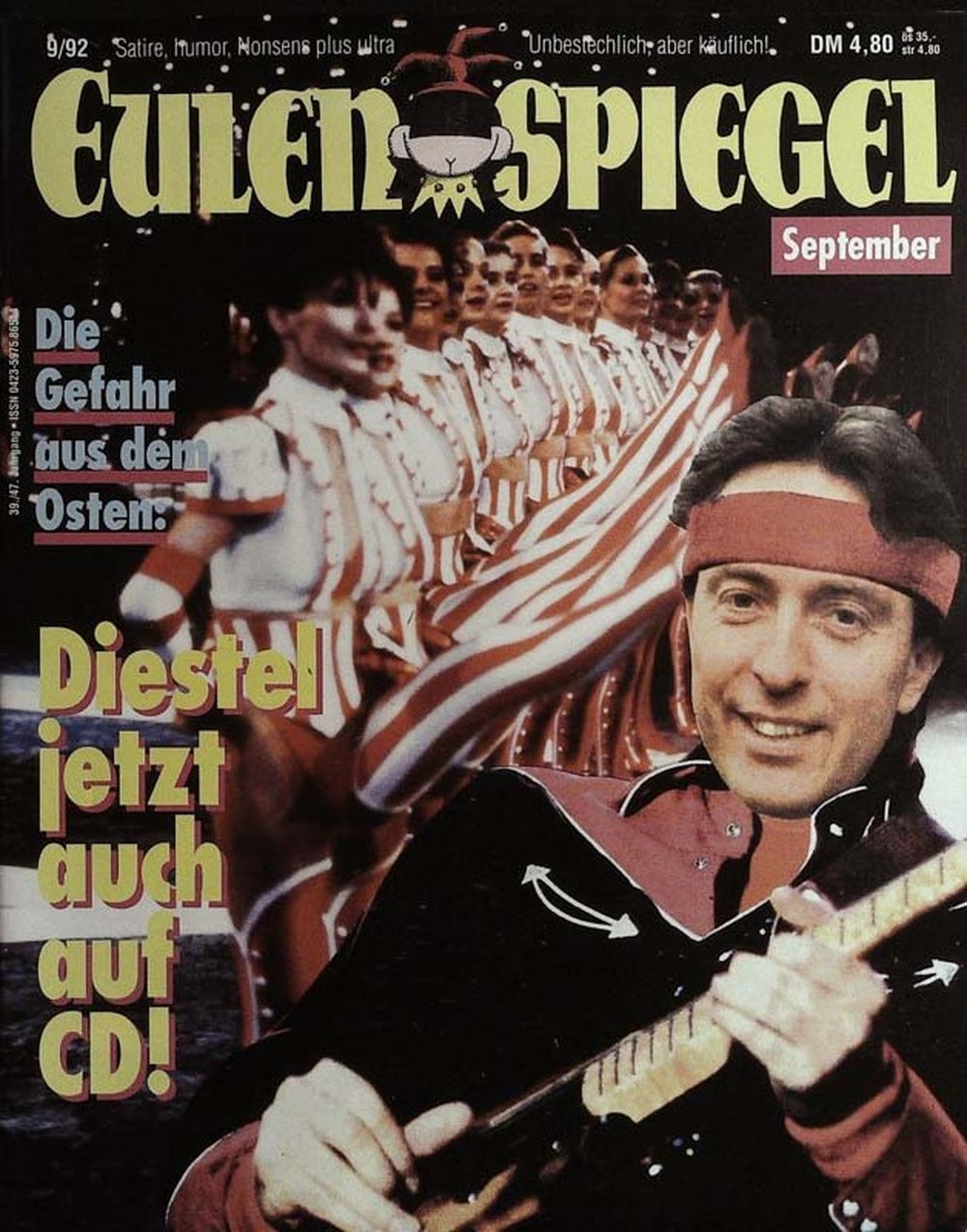 Eulenspiegel Magazin Deutschland 1992-09 Peter Diestel