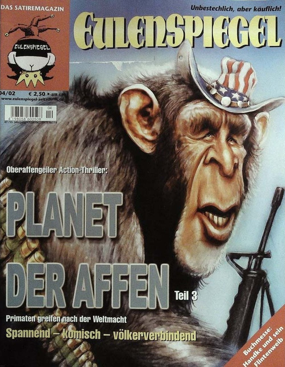Eulenspiegel Magazin Deutschland 2002-04 George W. Bush