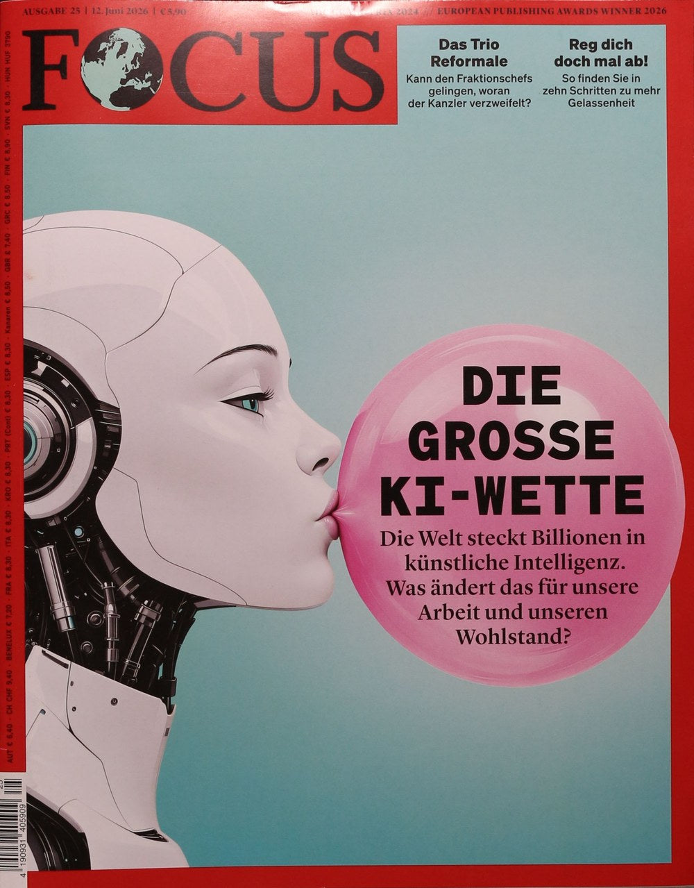 Focus Magazin Deutschland 2026-25 Künstliche Intelligenz KI-Investitionen Wirtschaftliche Auswirkungen
