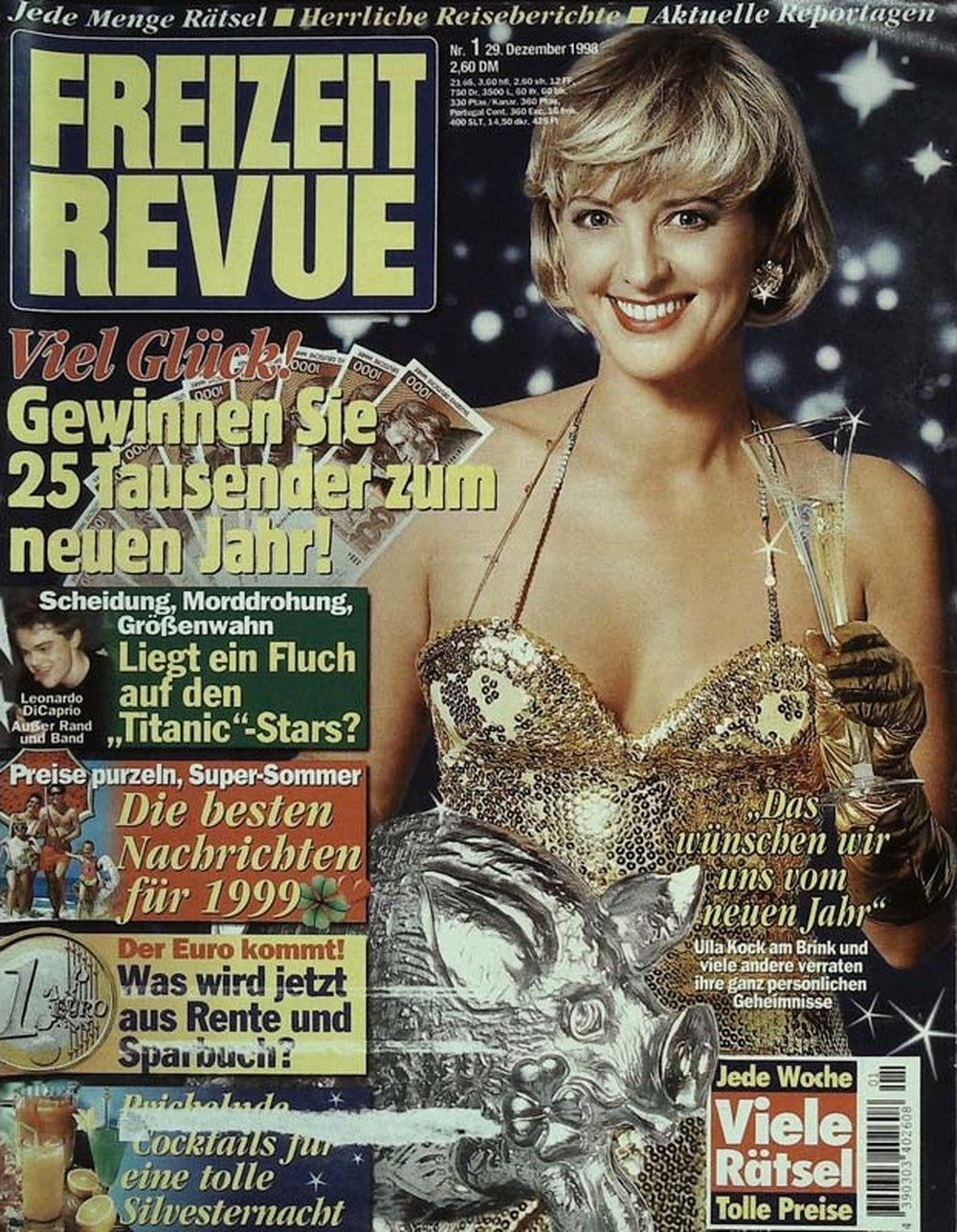 Freizeit Revue Magazin Deutschland 1998-01 Ulla Kock Am Brink Leonardo DiCaprio