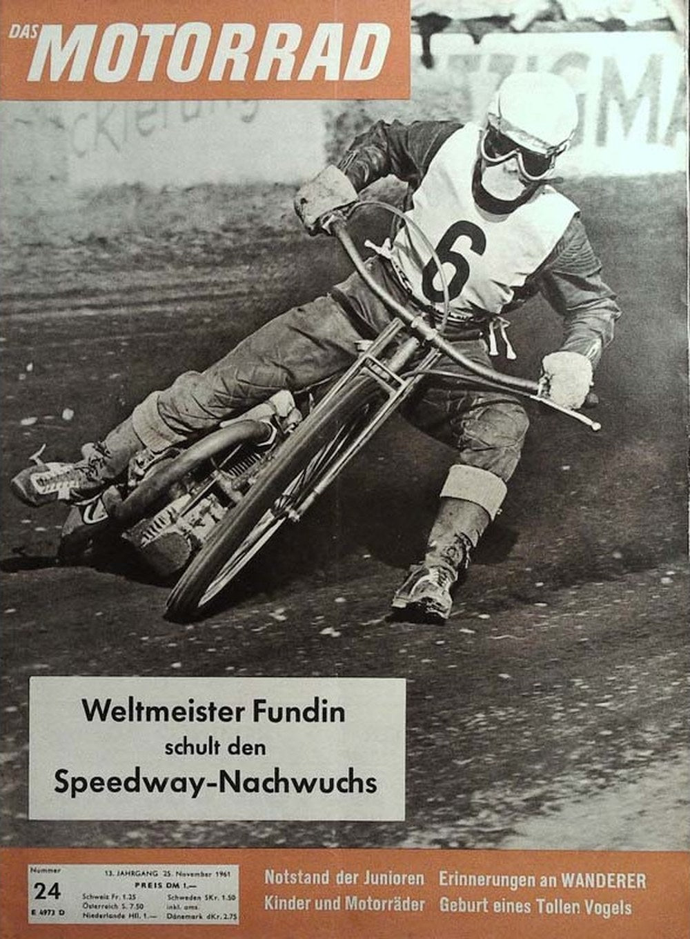 Motorrad Magazin Deutschland 1961-24 Ove Fundin