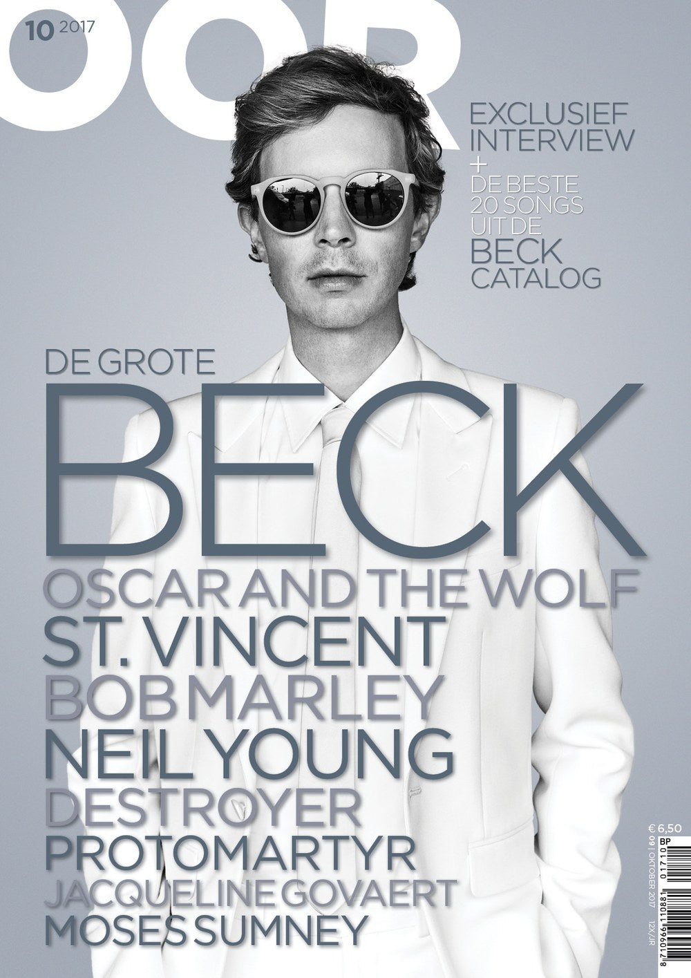 OOR Magazin Niederlande 2017-10 Beck Oscar And The Wolf St. Vincent Bob Marley Neil Young