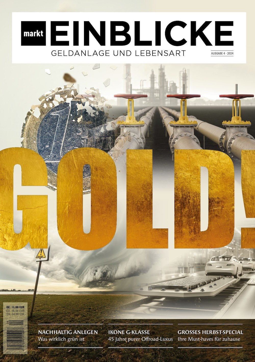 Markt Einblicke Magazin Deutschland 2024-04 Gold Geldanlage Nachhaltigkeit