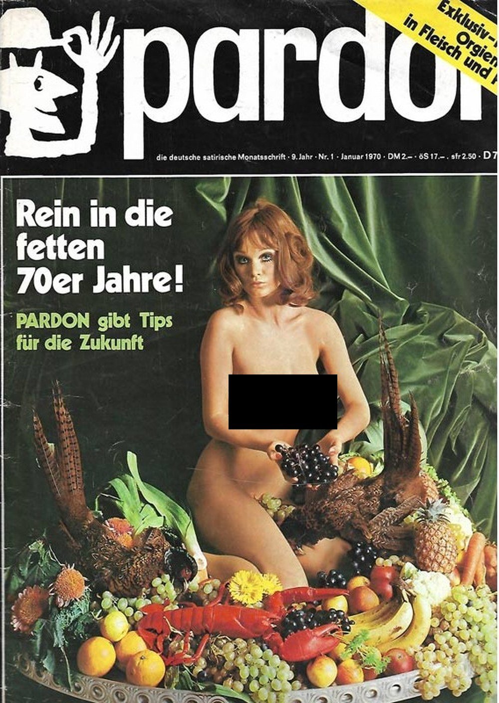 Pardon Magazin Deutschland 1970-01 Satire Gegenkultur