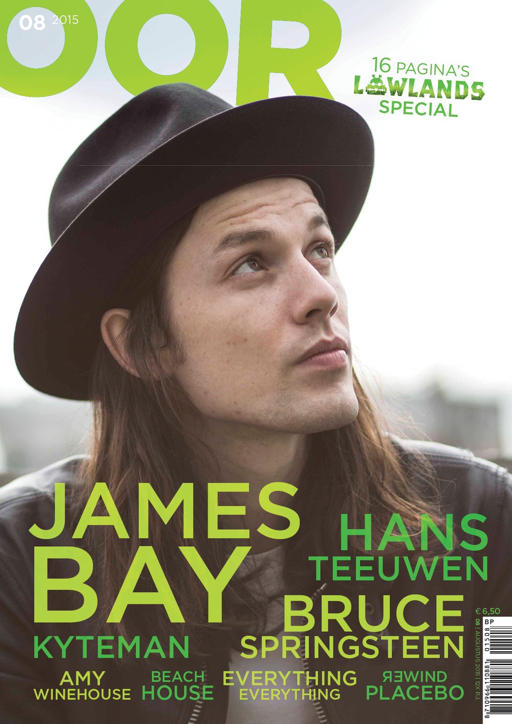 OOR Magazin Niederlande 2015-08 James Bay Bruce Springsteen Hans Teeuwen Kyteman Amy Winehouse