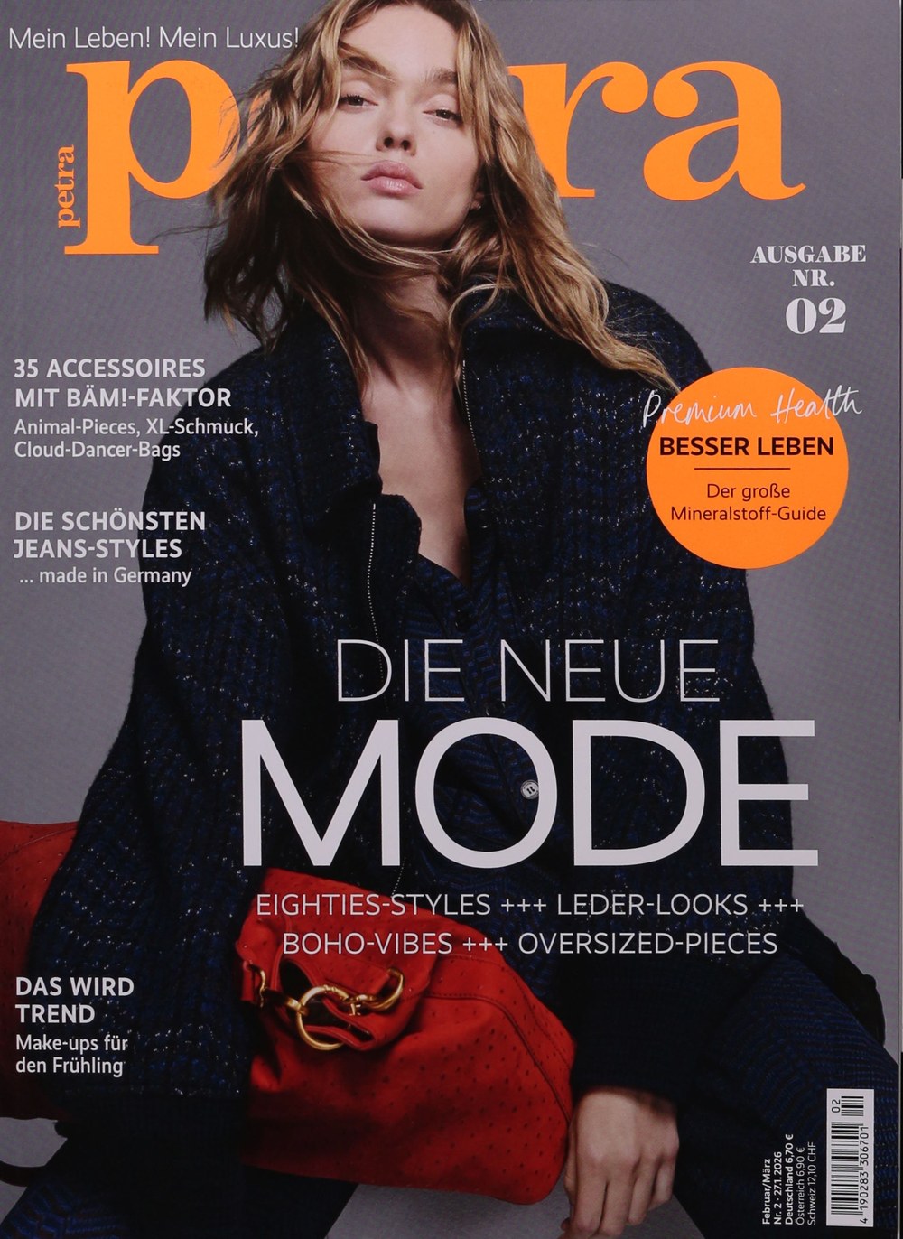 Petra Magazin Deutschland 2026-02 Mode Accessoires Jeans