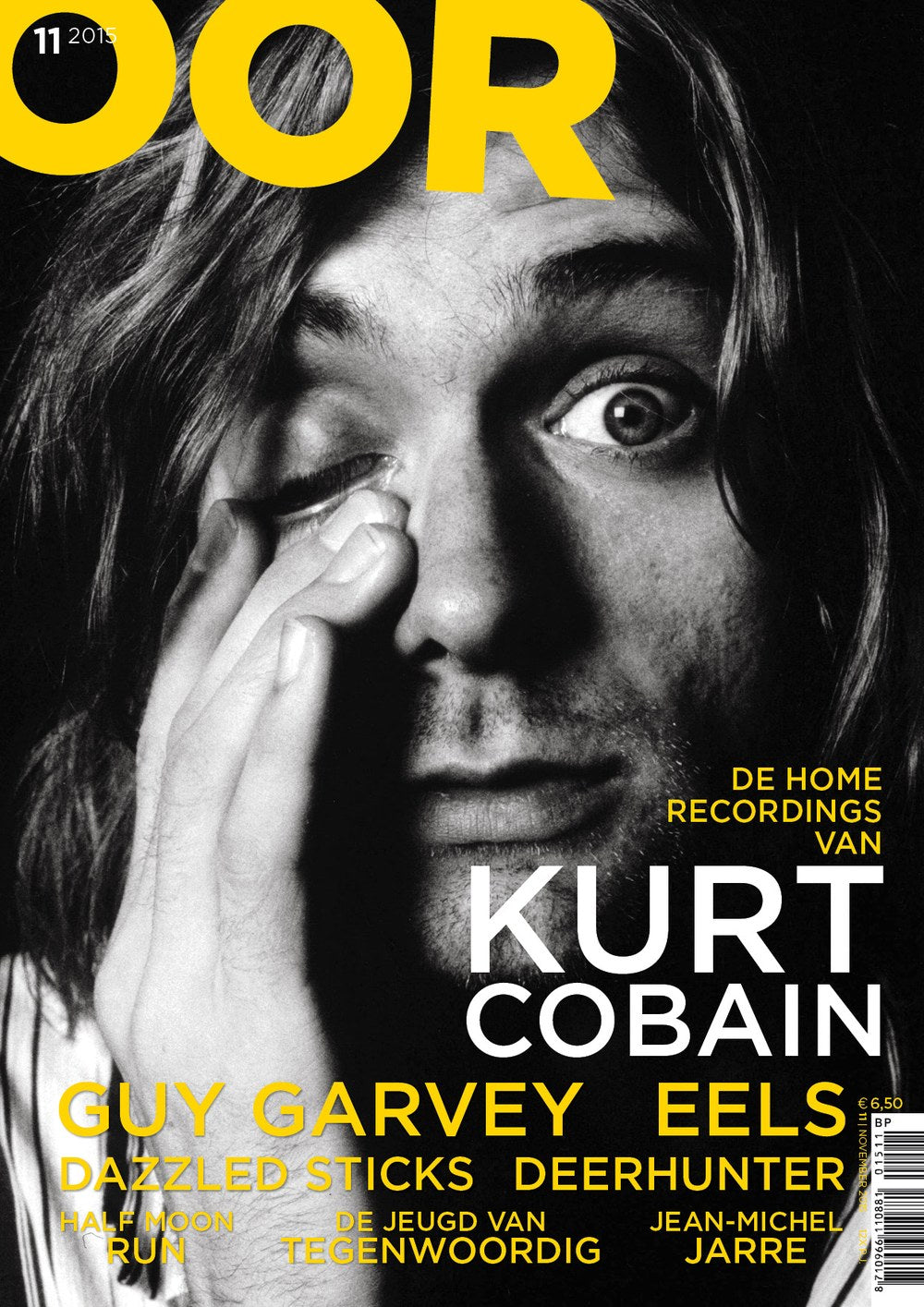 OOR Magazin Niederlande 2015-11 Kurt Cobain Guy Garvey Jean-Michel Jarre Eels Dazzled Sticks