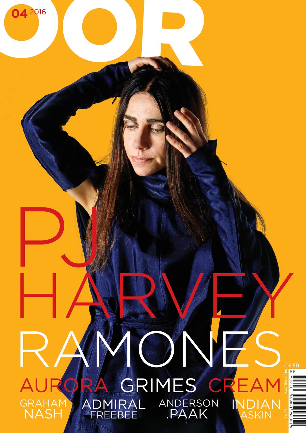 OOR Magazin Niederlande 2016-04 PJ Harvey Ramones Aurora Grimes Graham Nash