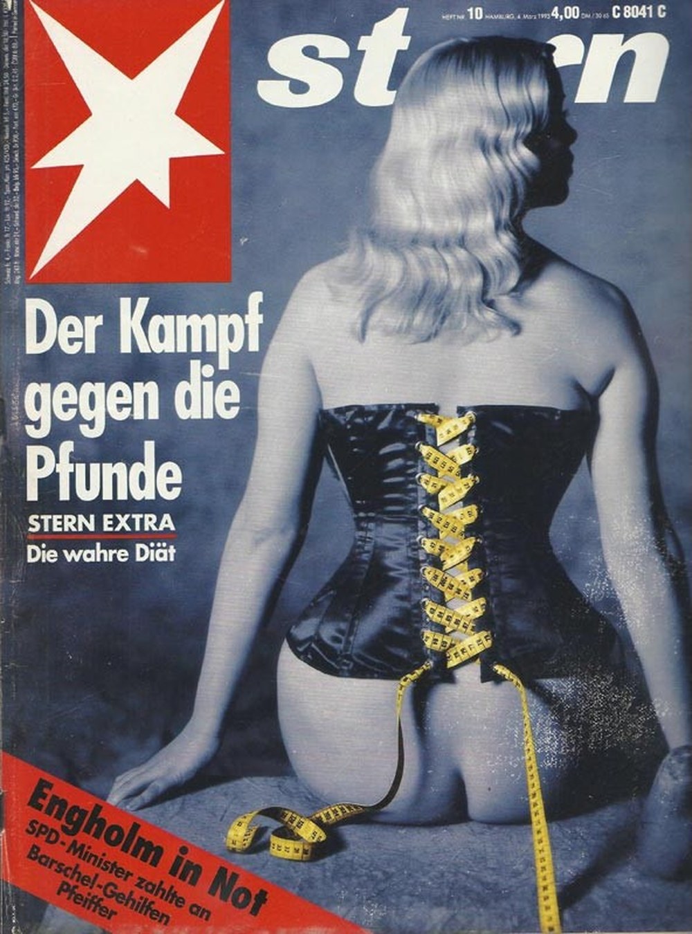 Stern Magazin Deutschland 1993-10 Björn Engholm