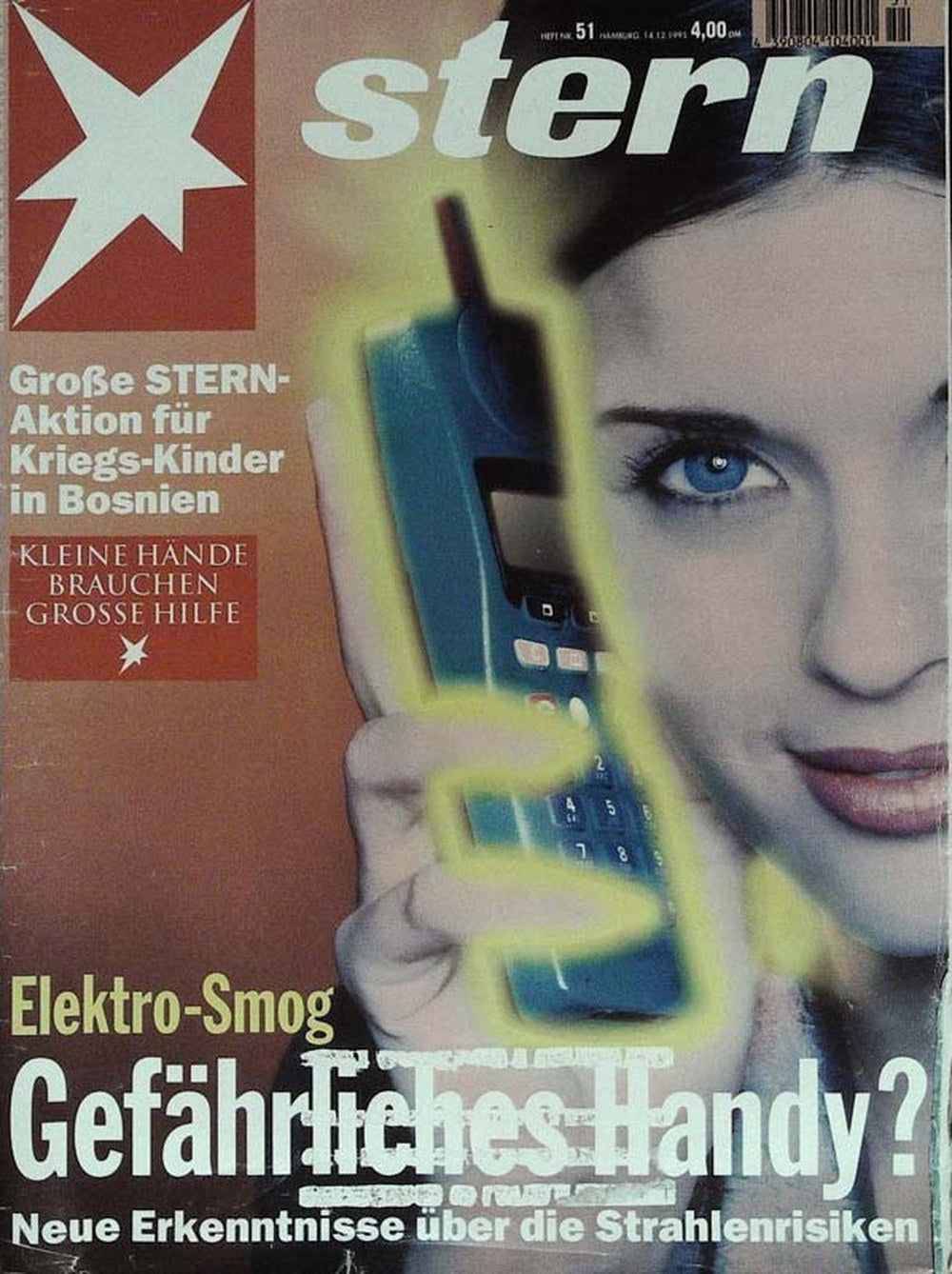 Stern Magazin Deutschland 1995-51 Elektrosmog Handystrahlung Strahlenrisiken