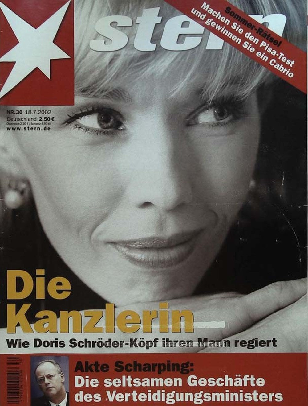 Stern Magazin Deutschland 2002-30 Doris Schröder-Köpf Rudolf Scharping