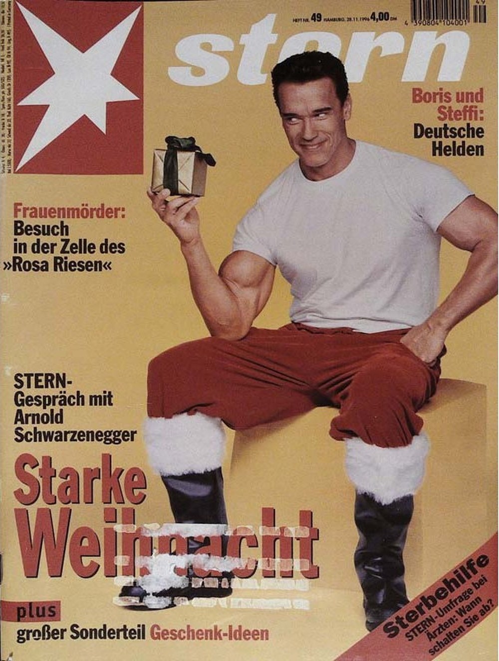 Stern Magazin Deutschland 1996-49 Arnold Schwarzenegger Boris Becker Steffi Graf