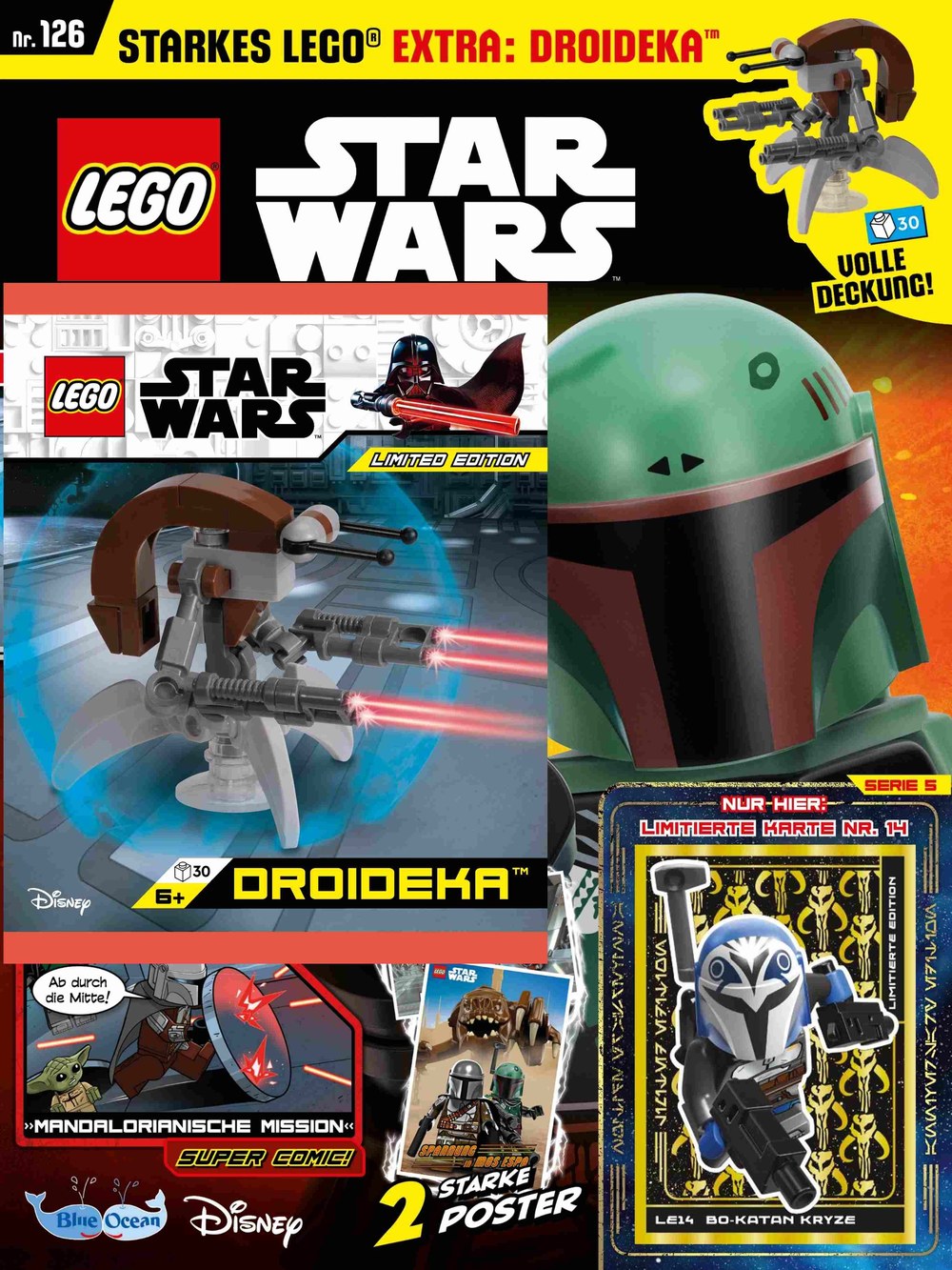 Lego Star Wars Magazin Deutschland 2025-126 Boba Fett Bo-Katan Kryze Darth Vader