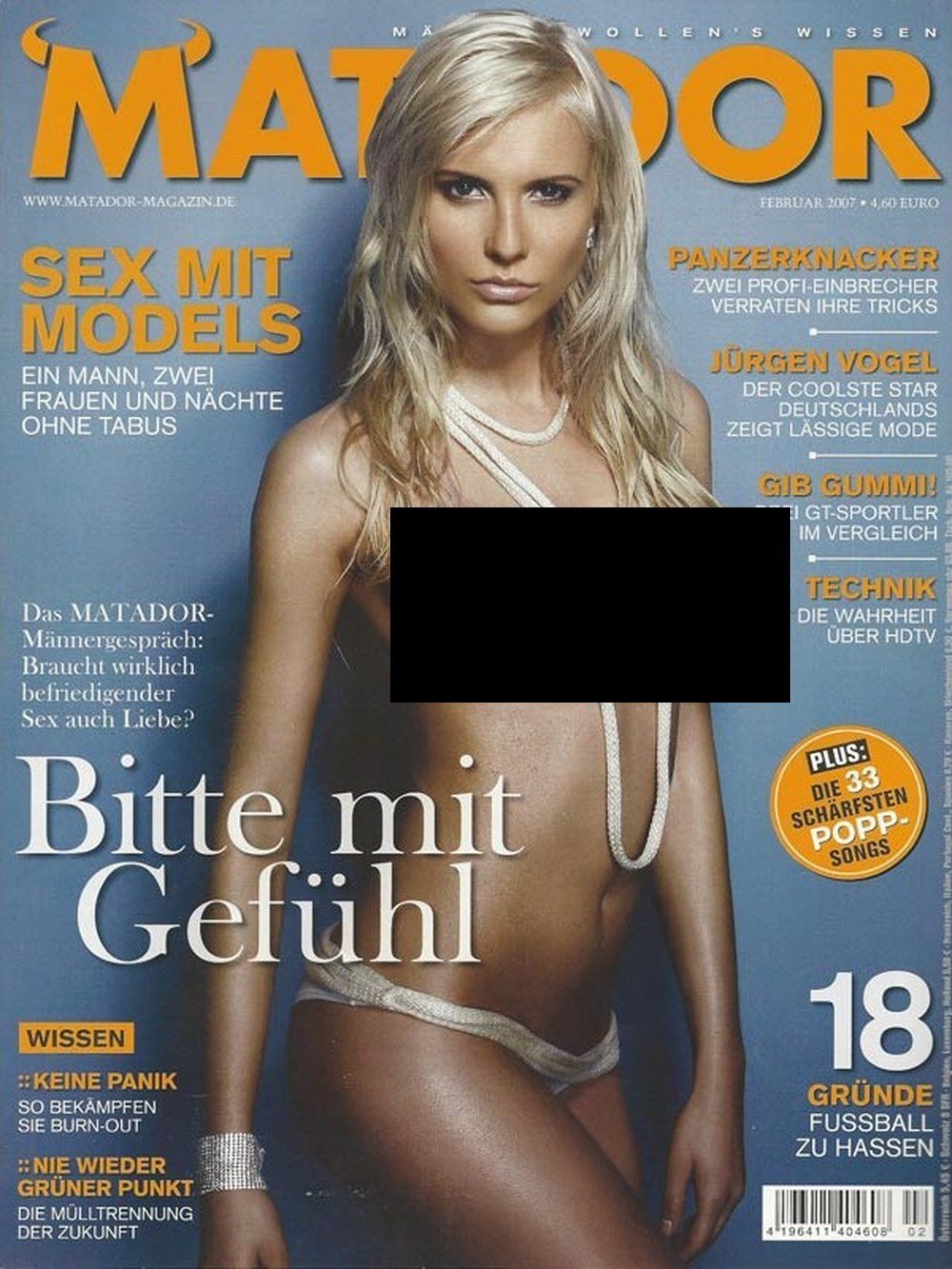 Matador Magazin Deutschland 2007-02 Jürgen Vogel