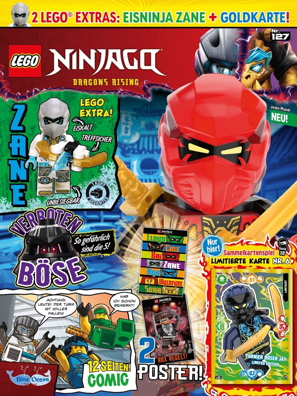 Lego Ninjago Magazin Deutschland 2025-127 Zane