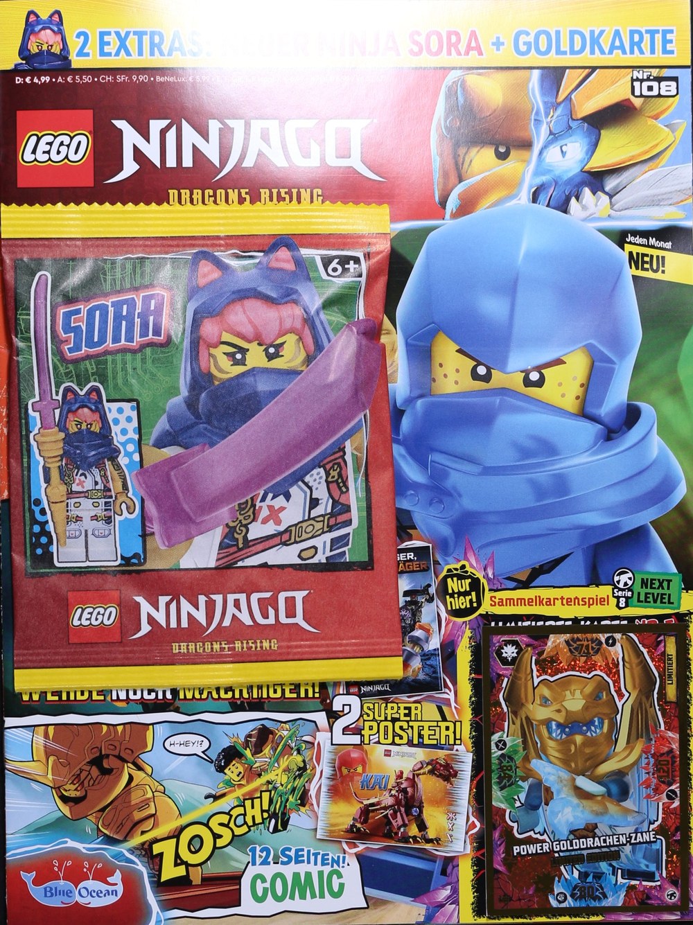 Lego Ninjago Magazin Deutschland 2023-108 Sora Zane