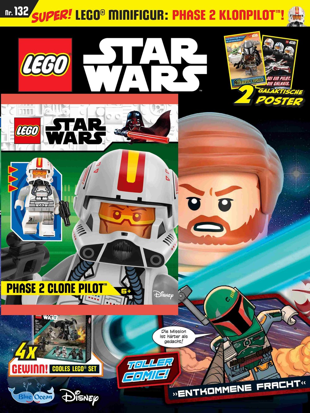 Lego Star Wars Magazin Deutschland 2026-132 Obi-Wan Kenobi Boba Fett