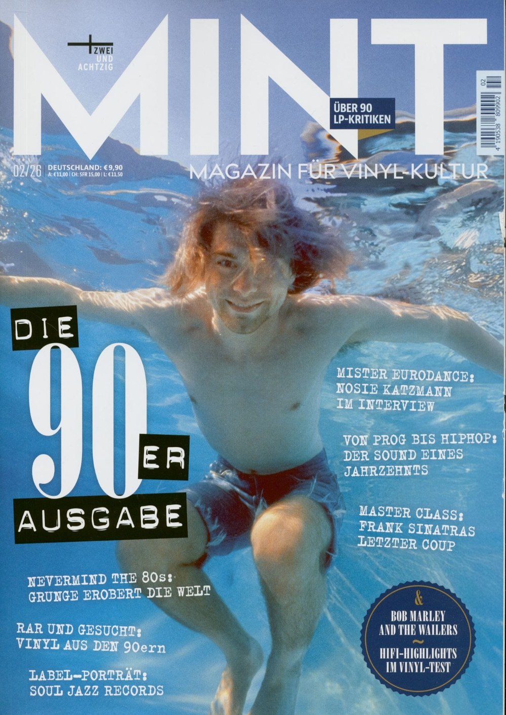 Mint Magazin Deutschland 2026-02 Nosie Katzmann Frank Sinatra Bob Marley The Wailers