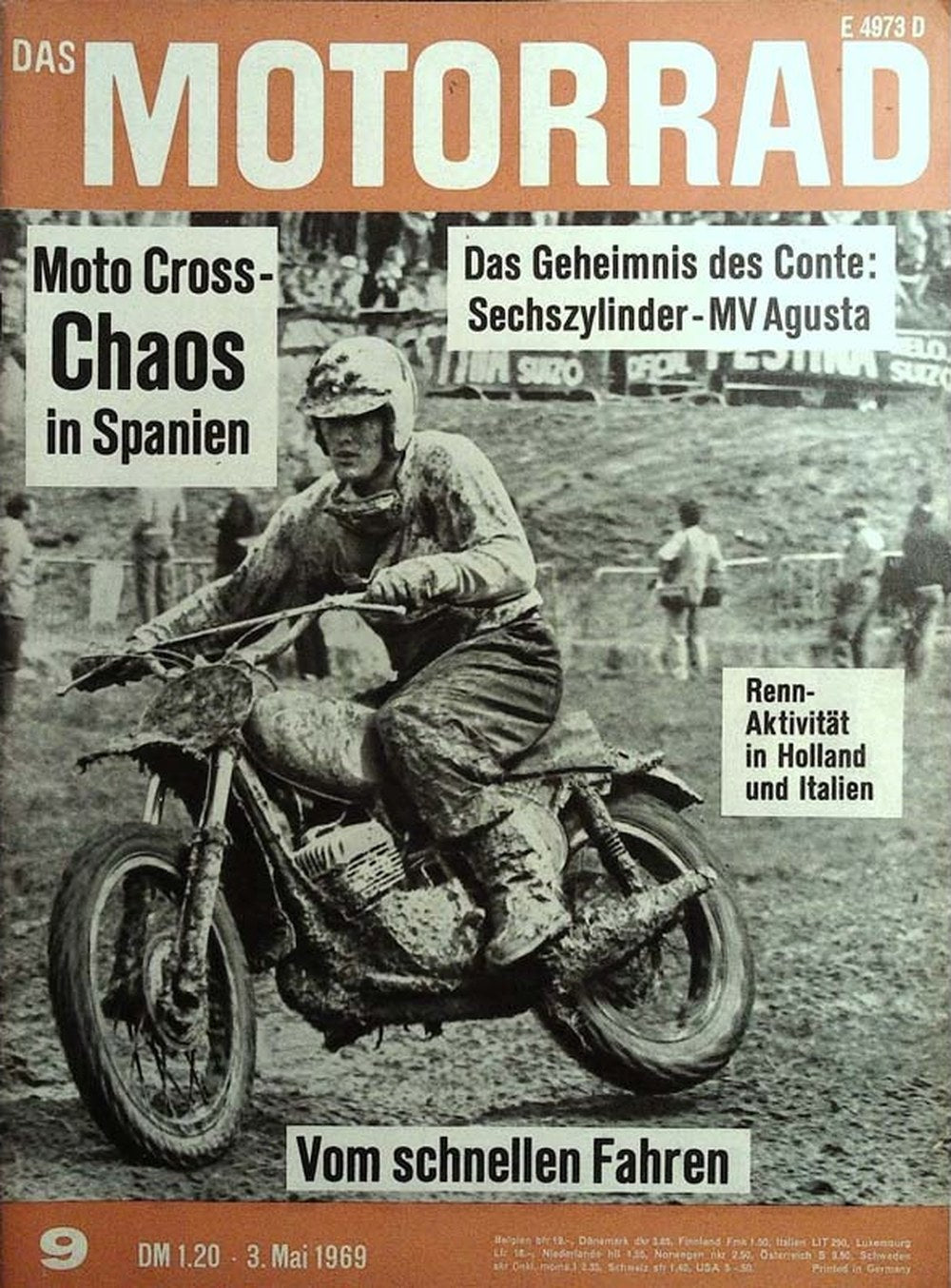 Motorrad Magazin Deutschland 1969-09 MV Agusta