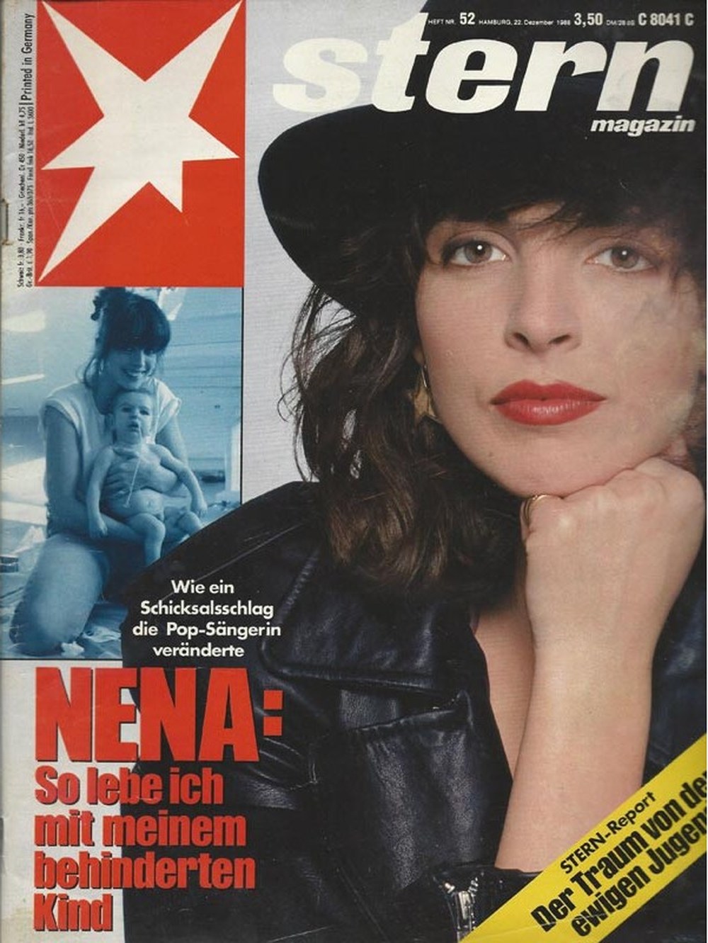 Stern Magazin Deutschland 1988-52 Nena