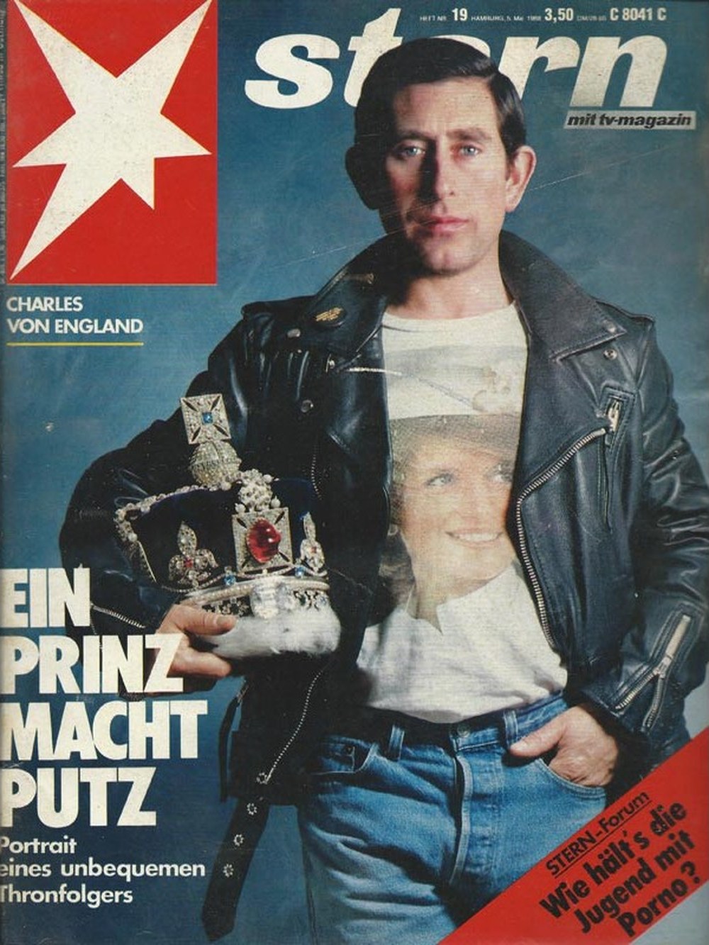 Stern Magazin Deutschland 1988-19 Charles, Prince Of Wales Diana, Princess Of Wales