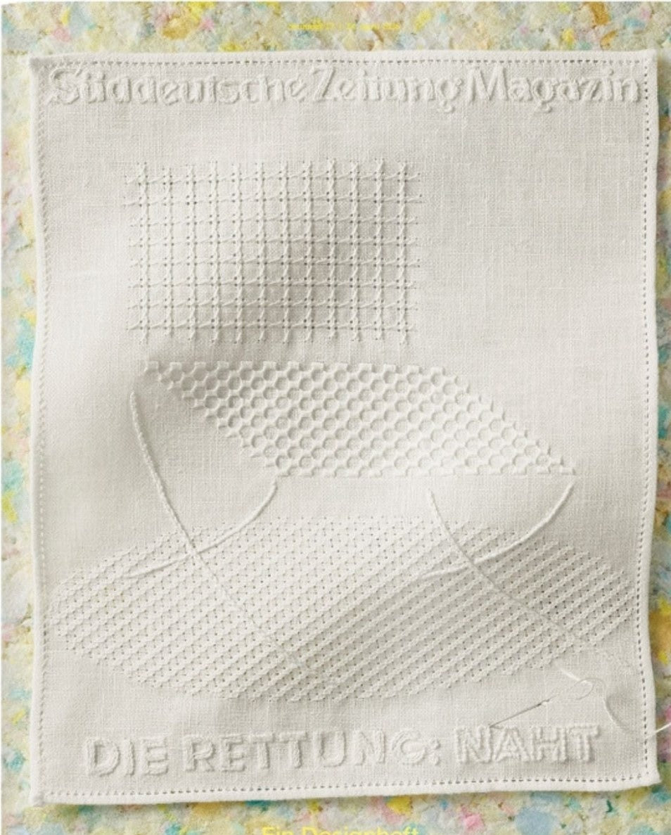 Süddeutsche Zeitung Magazin Deutschland 2026-17 Textildesign Nähen Stickerei