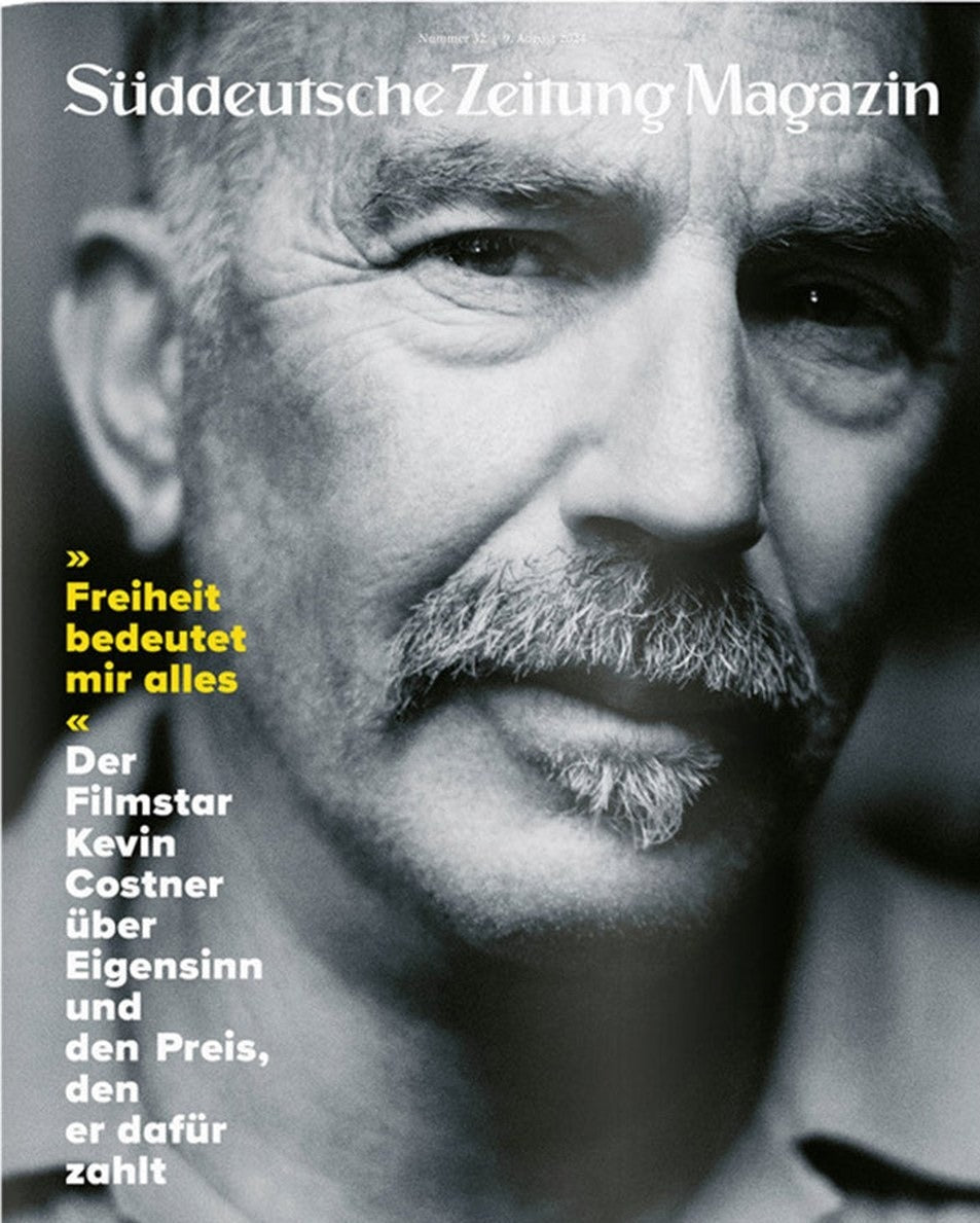 Süddeutsche Zeitung Magazin Deutschland 2024-32 Kevin Costner