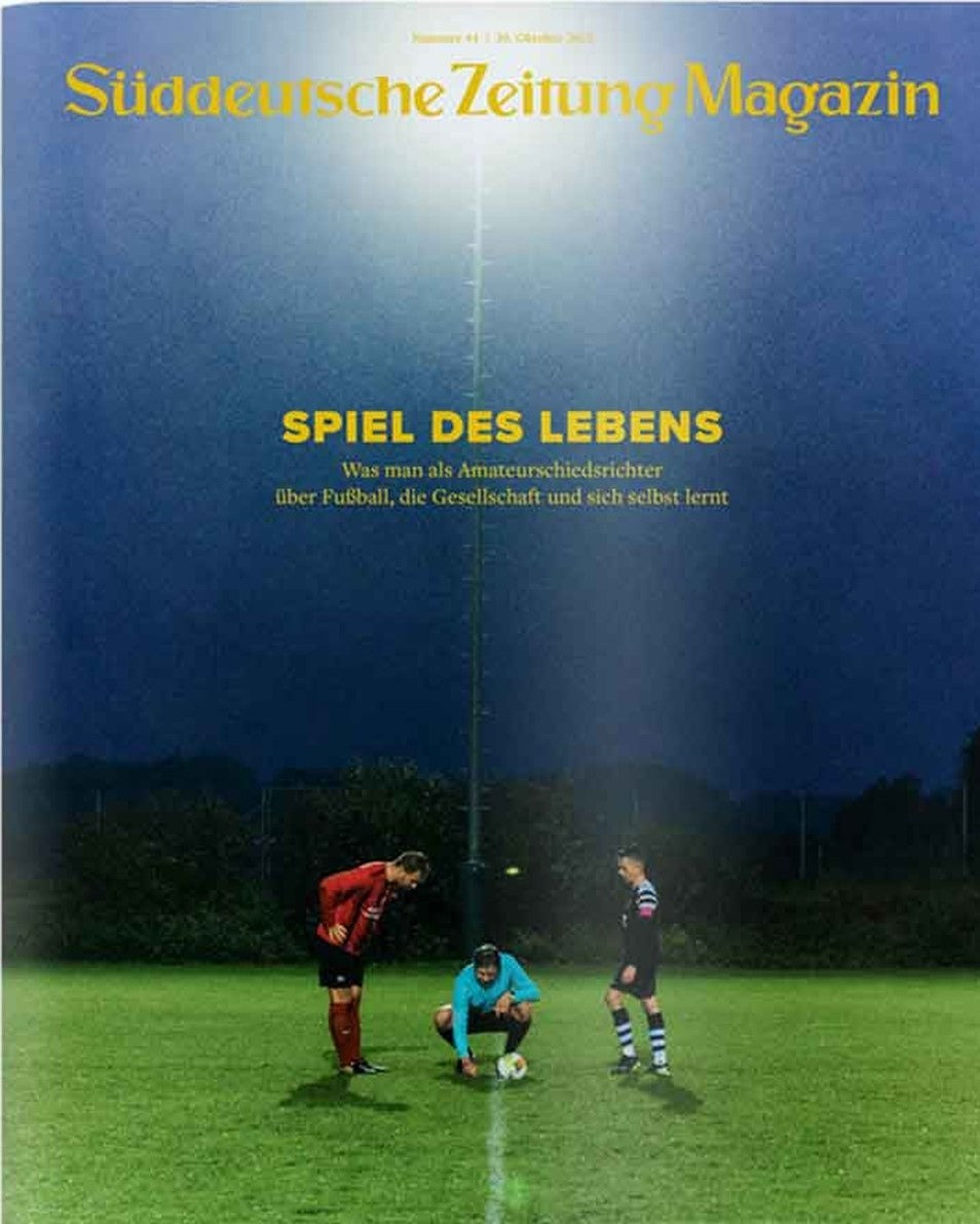 Süddeutsche Zeitung Magazin Deutschland 2025-44 Amateur-Schiedsrichter Fußballkultur Gesellschaft