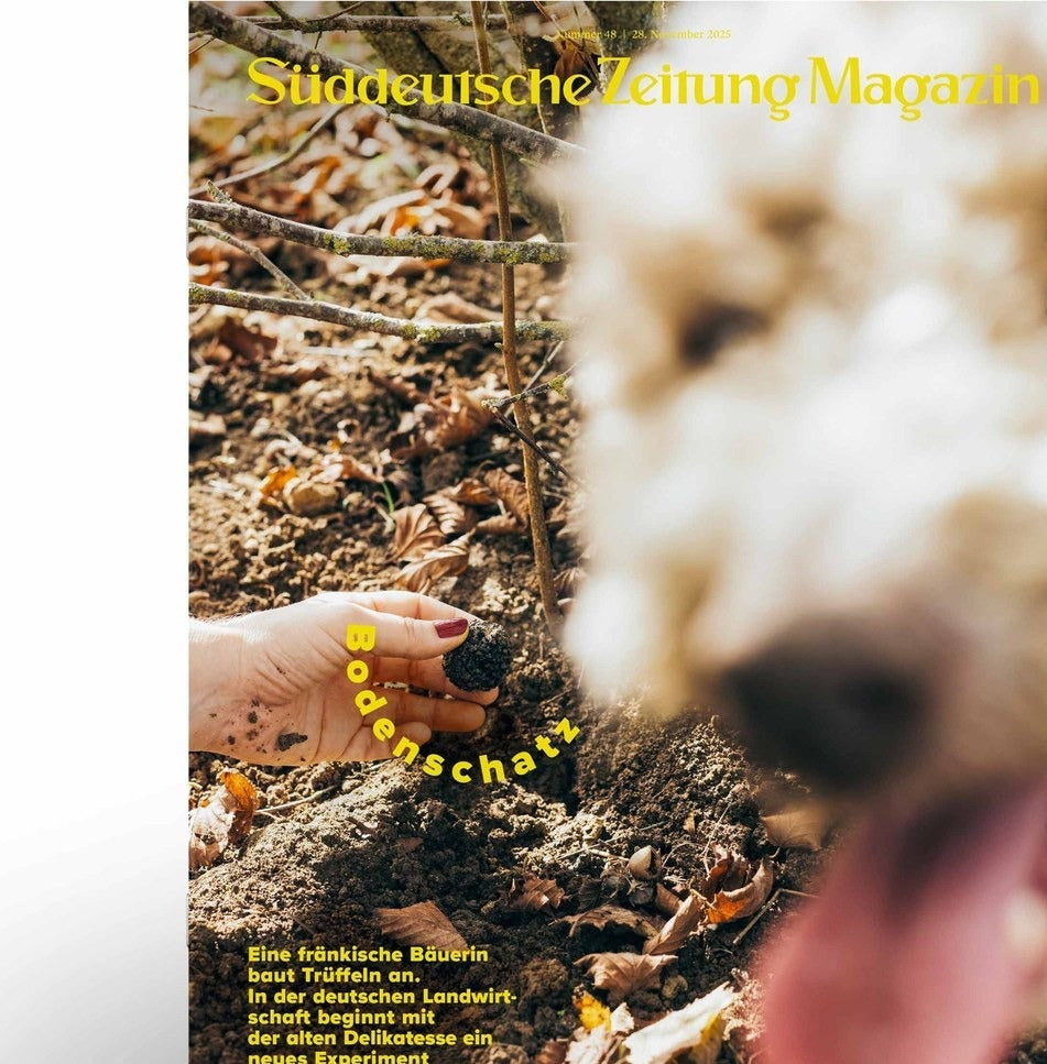 Süddeutsche Zeitung Magazin Deutschland 2025-48 Trüffelanbau Fränkischer Bauer Delikatesse