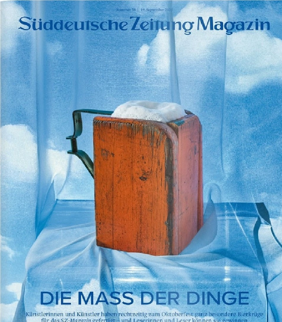 Süddeutsche Zeitung Magazin Deutschland 2025-38 Oktoberfest Bierkrüge Kunst