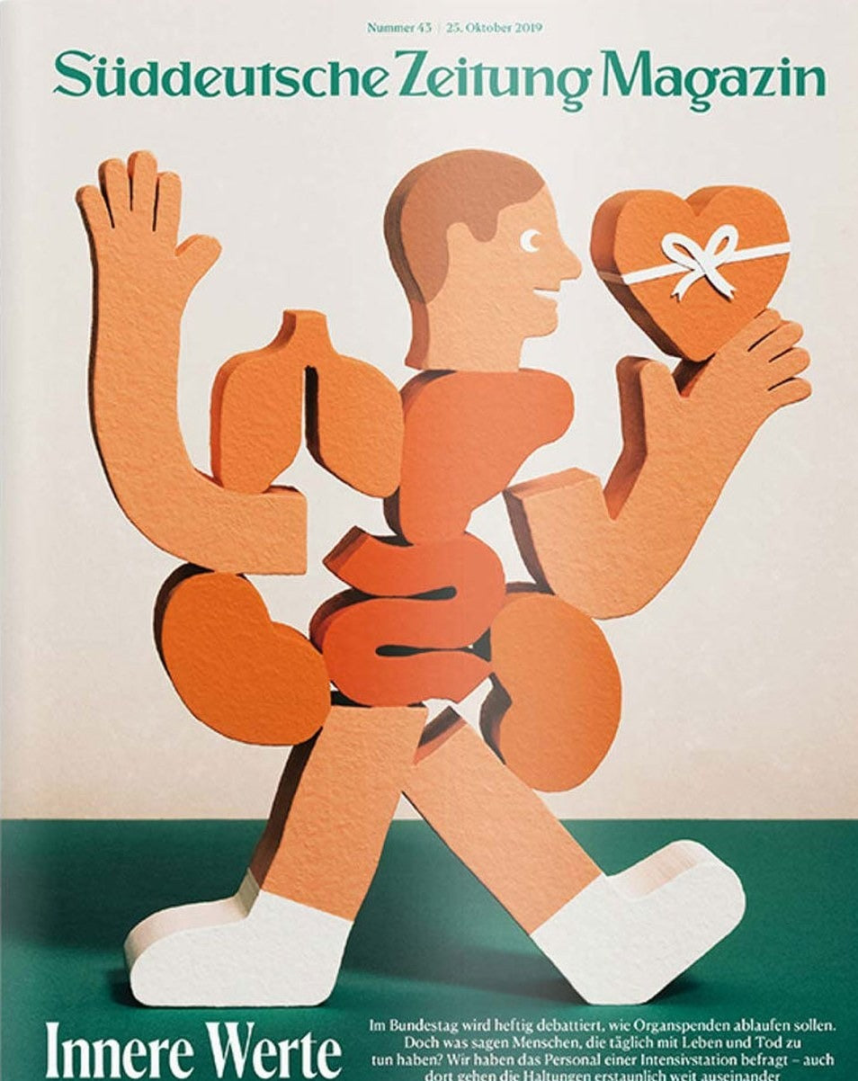 Süddeutsche Zeitung Magazin Deutschland 2019-43 Organspende Bundestagsdebatte Intensivstation