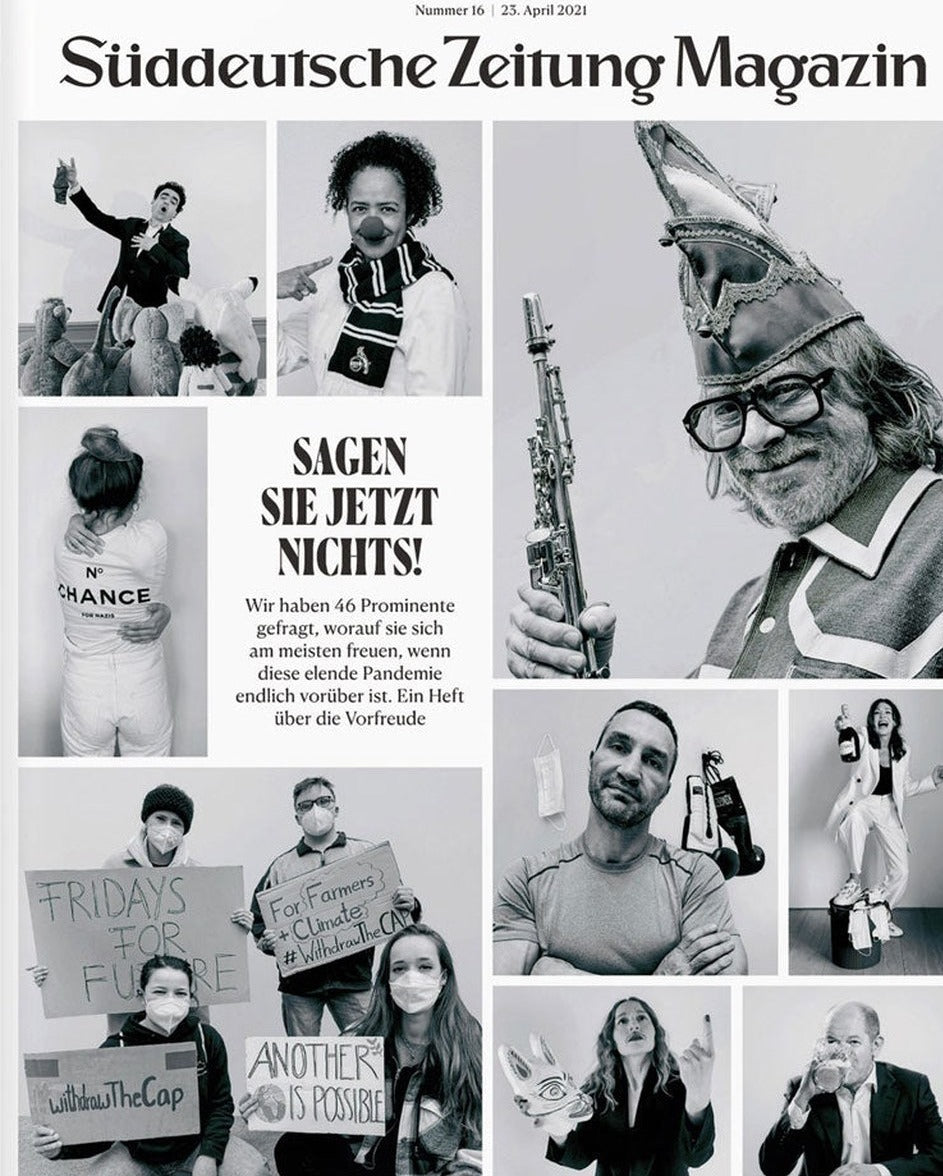 Süddeutsche Zeitung Magazin Deutschland 2021-16 COVID-19-Pandemie Deutsche Prominente Fridays For Future