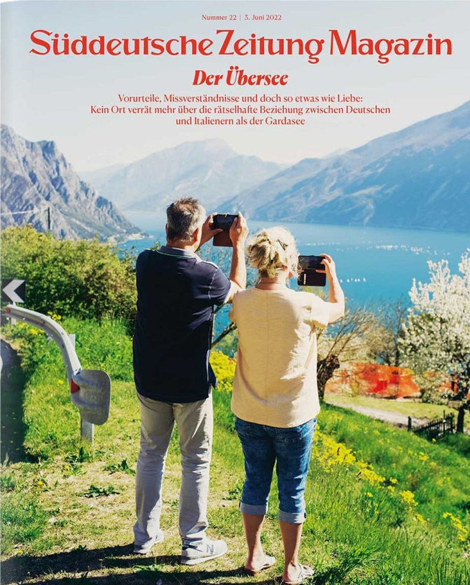 Süddeutsche Zeitung Magazin Deutschland 2022-22 Gardasee Deutsch-italienische Beziehungen Tourismus