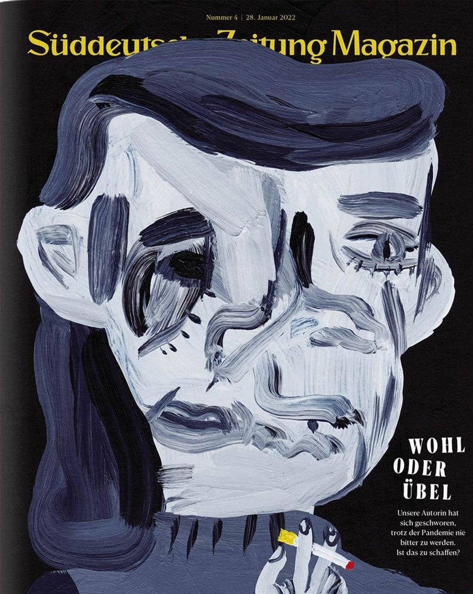 Süddeutsche Zeitung Magazin Deutschland 2022-04 Pandemie Und Psychische Gesundheit Bitterkeit COVID-19