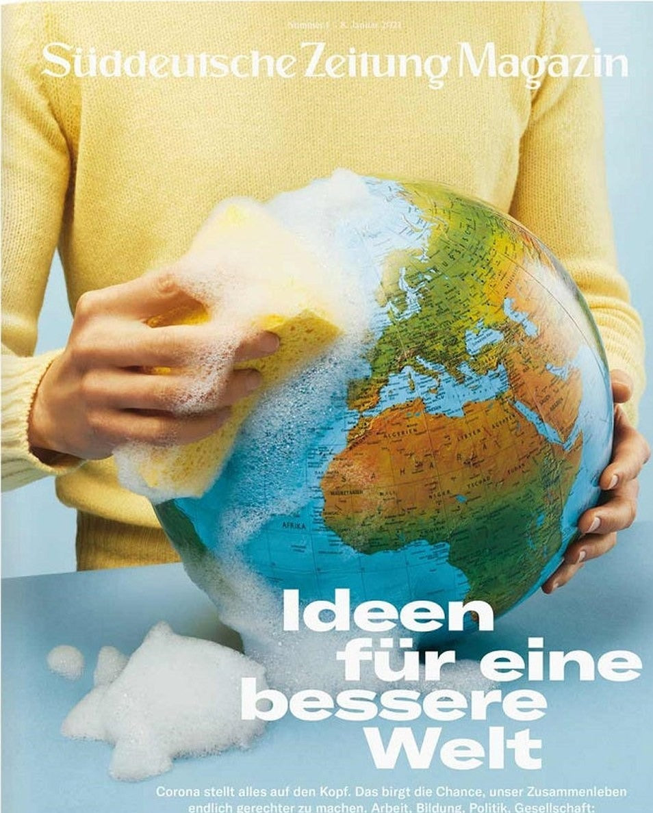 Süddeutsche Zeitung Magazin Deutschland 2021-01 Globale Verbesserungsideen COVID-19-Auswirkungen Soziale Gerechtigkeit
