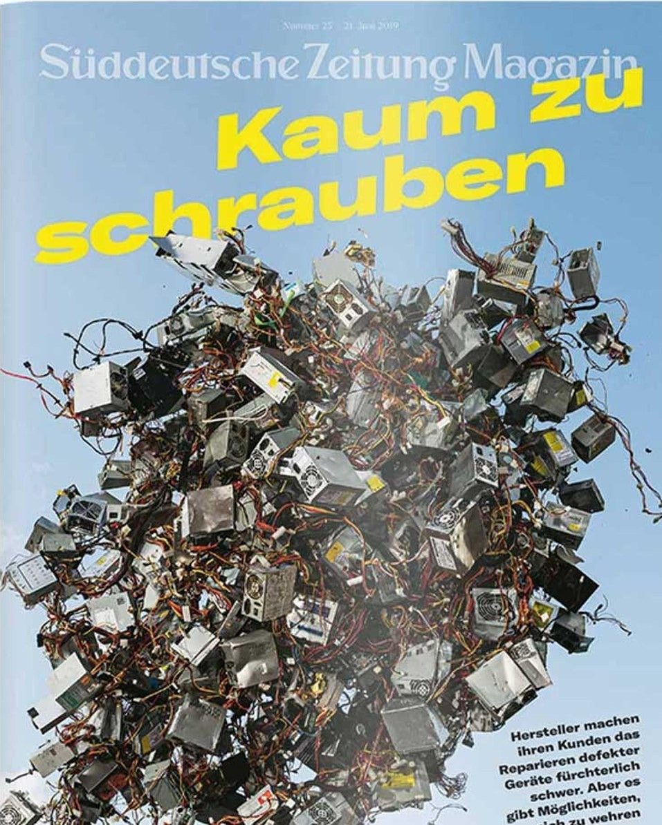 Süddeutsche Zeitung Magazin Deutschland 2019-25 Elektroschrott Recht Auf Reparatur Geplante Obsoleszenz