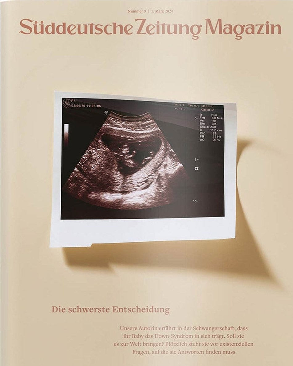 Süddeutsche Zeitung Magazin Deutschland 2024-09 Pränataldiagnostik Down-Syndrom Schwangerschaftsentscheidung