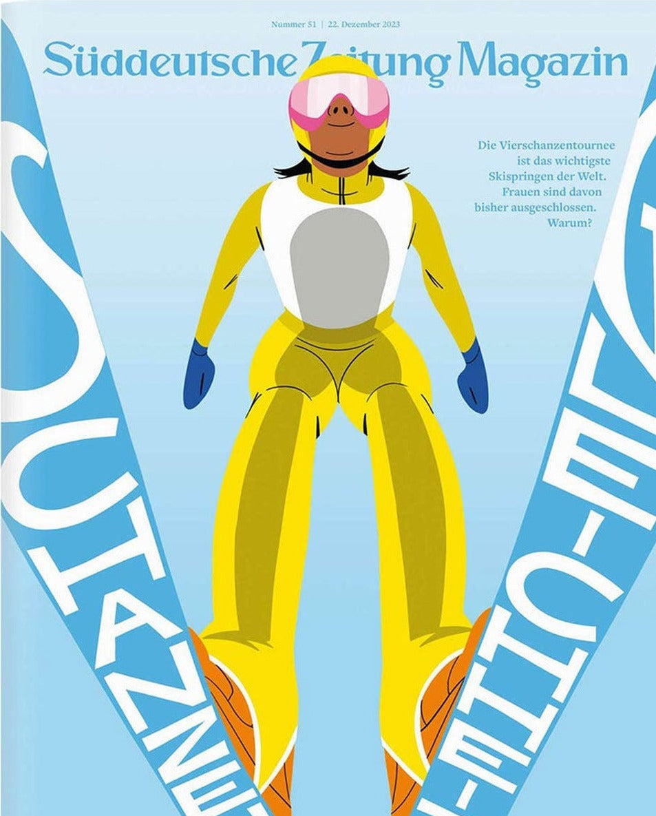 Süddeutsche Zeitung Magazin Deutschland 2023-51 Vierschanzentournee Skispringen Frauen Im Skispringen