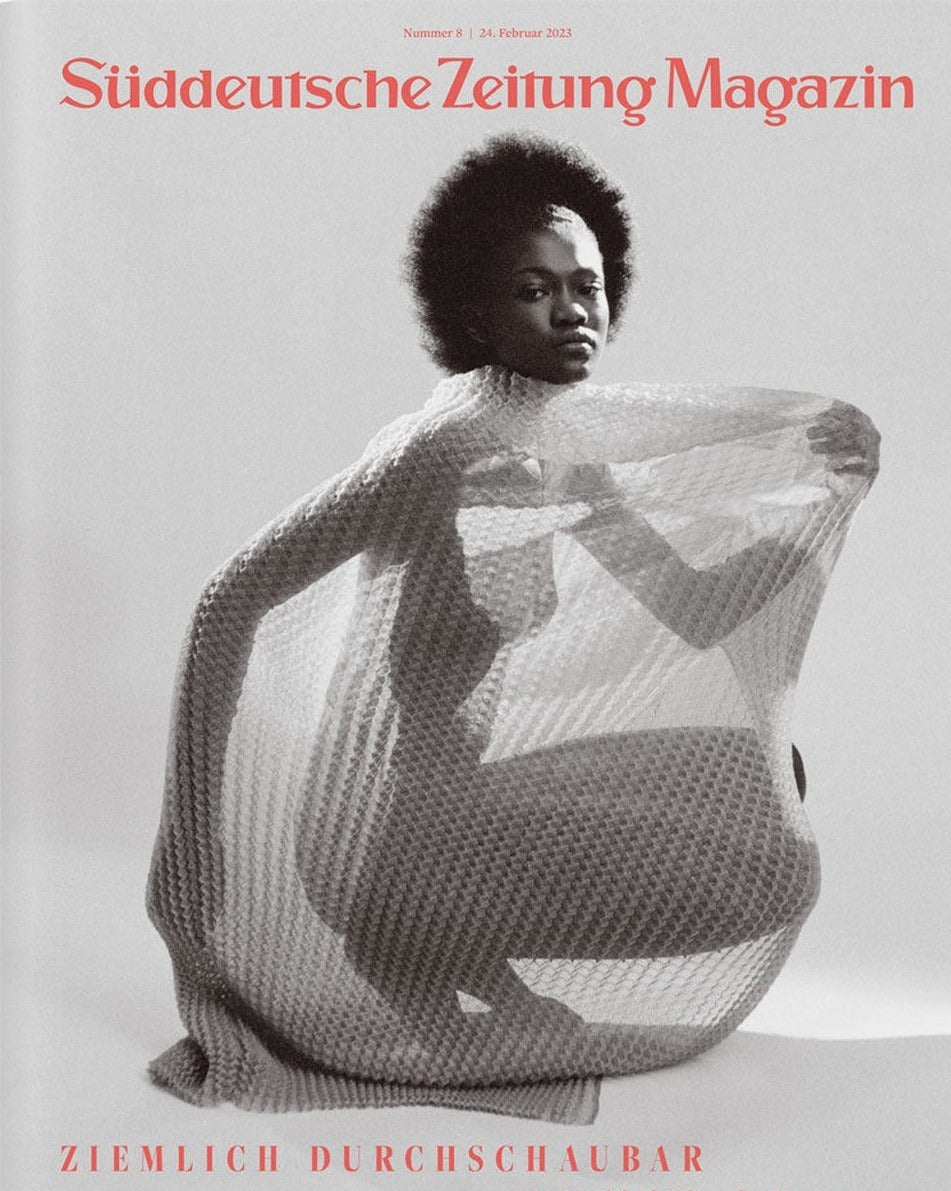 Süddeutsche Zeitung Magazin Deutschland 2023-08 Mode Transparenz Durchsichtige Kleidung