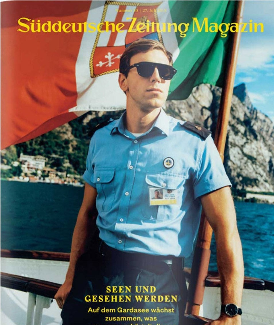 Süddeutsche Zeitung Magazin Deutschland 2018-30 Gardasee Italienische Kultur Sonnenbrillen-Mode